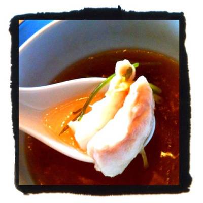 ซุปปลาเก๋า ที่ ร้านอาหาร Yuan Millennium Hilton Hotel