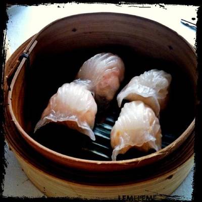 ฮะเก๋ากุ้ง ที่ ร้านอาหาร Bai Yun