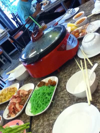 ร้านอาหาร TMK  Suki Buffet สาขาชุกโดน