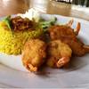 ่ข้าวหมกกุ้งทอดจ้า ที่ ร้านอาหาร ข้าวหมกไก่เบอร์ 1