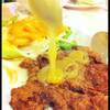 สลัดเนื้อสัน ที่ ร้านอาหาร พงหลีภัตตาคาร