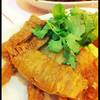 ไส้หมูทอด ที่ ร้านอาหาร พงหลีภัตตาคาร