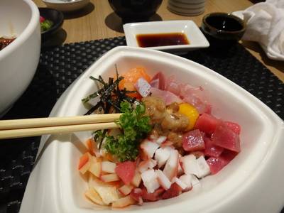 นั๊ตโตะ ที่ ร้านอาหาร Honmono Sushi เซ็นทรัลชิดลม