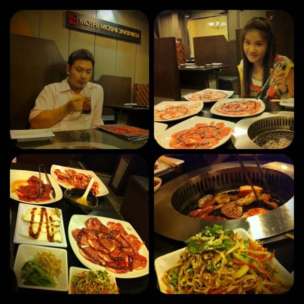 ร้านอาหาร Moshi Moshi Yakiniku Park Lane