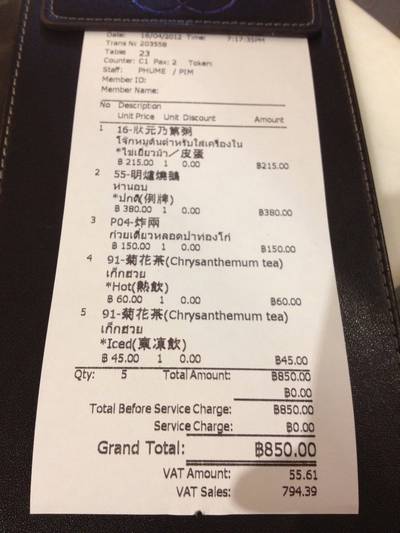 ค่าเสียหายมื้อนี้ แพงอยู่ แต่คุ้มค่ากับรสชาติ ที่ ร้านอาหาร King's Palace Congee and Noodle Bar