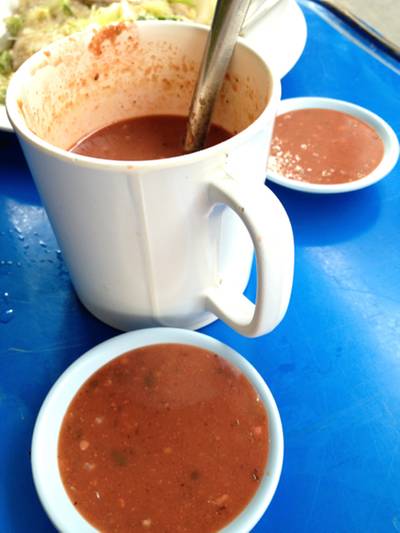 น้ำจิ้มสุกี้รสเด็ด ที่ ร้านอาหาร มานพสุกี้รถกะบะ น้ำจิ้มสุกี้รสเด็ด ที่ ร้านอาหาร มานพสุกี้รถกะบะ
