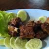 ซี่โครงหมูย่าง รสกลมกล่อม ที่ ร้านอาหาร น้อยกระโทก