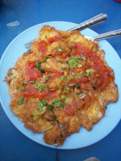 หอยทอด ที่ ร้านอาหาร ผัดไท-หอยทอด พหล 69