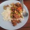 หมูอบกะปิ ที่ ร้านอาหาร ครัวลุงหนวด