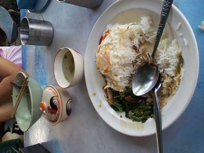 ร้านอาหาร ร้านกับข้าวตามสั่งต้นกบ