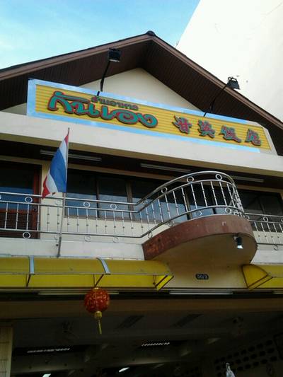 รูปหน้าร้านครับ
 ที่ ร้านอาหาร กันเอง