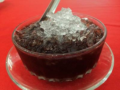 เฉาก๊วยเย็นๆ ที่ ร้านอาหาร ศรแดง ตลิ่งชัน