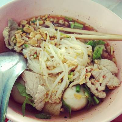ร้านอาหาร ธันกับแทน ก๋วยเตี๋ยวหมูหมัก