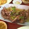ปลาหมึกนึ่งมะนาว ที่ ร้านอาหาร ครัวอารีย์ บางพัฒน์โฮมสเตย์