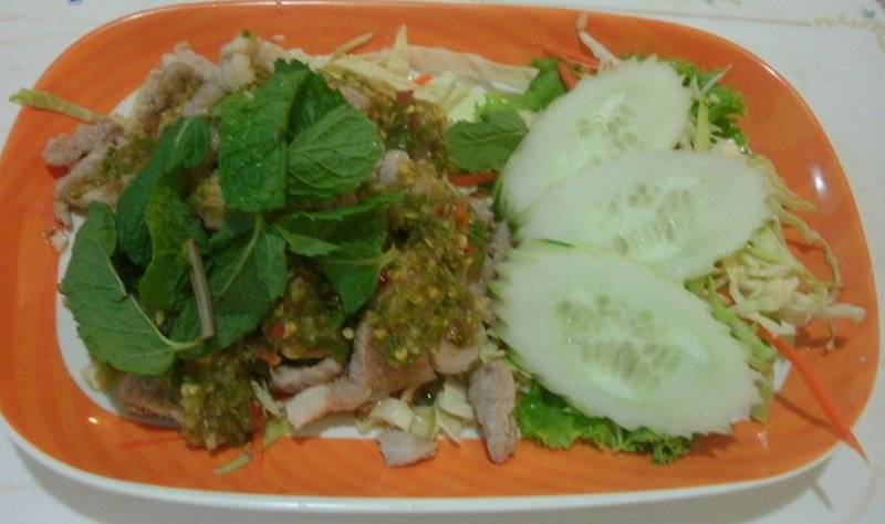หมูมะนาว ที่ ร้านอาหาร Pai Restaurant ปาย เรสเตอรองท์ 