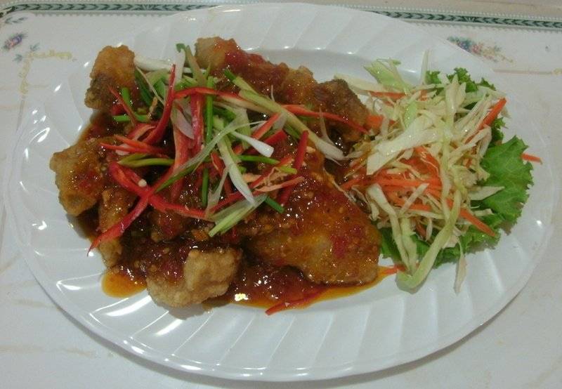 ปลาเก๋า 3รส ที่ ร้านอาหาร Pai Restaurant ปาย เรสเตอรองท์ 