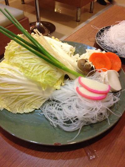 ชุดผักสุขภาพ ที่ ร้านอาหาร ซูบาราชิ (Subarashii) ชุดผักสุขภาพ ที่ ร้านอาหาร ซูบาราชิ (Subarashii)