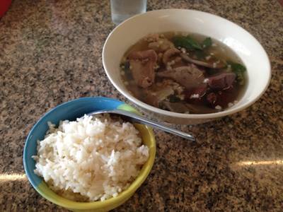 อร่อยจริงๆ ที่ ร้านอาหาร ต้มเลือดหมูจิง จู ฉ่าย