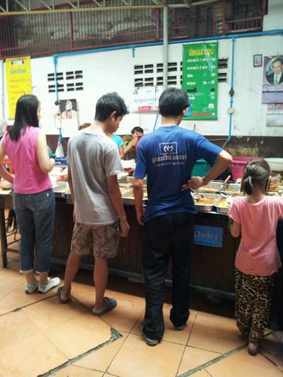 เจ๊แหม่มข่าวแกง ที่ ร้านอาหาร เจ๊แหม่มข้าวแกง