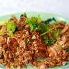 กั้งทอดกระเทียมพริกเกลือ ที่ ร้านอาหาร ร้านพิกุลโภชนา(ขลุง)