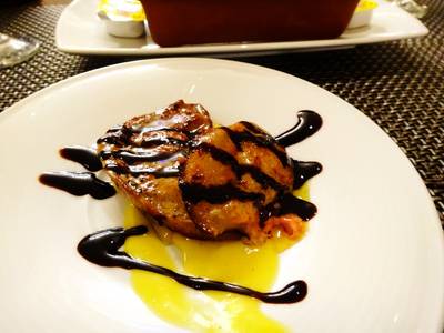 ฟัวกราส์ ที่ ร้านอาหาร Espresso Intercontinental Bangkok