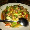 ยำเนื้อย่าง นี่ก็นัว ที่ ร้านอาหาร แซบ ซอย 9