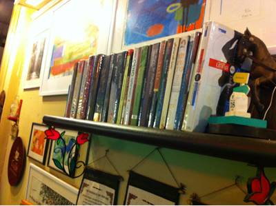 books are provided :) ที่ ร้านอาหาร Slove U
