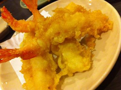เทมปุระ ที่ ร้านอาหาร Inaho (อินาโฮ)