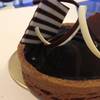 chocolate tart
not so sweet, bitter aftertaste is great for anyone ที่ ร้านอาหาร Landmark Bakery & Café