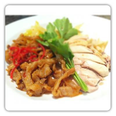 ไก่แช่เหล้า เนื้อน่ม อร่อย ชอบมากๆ  ที่ ร้านอาหาร Hongmin ฮองมิน เซ็นทรัลปิ่นเกล้า