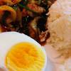 คอหมูผัดพริกไทยดำ ที่ ร้านอาหาร ใบตอง
