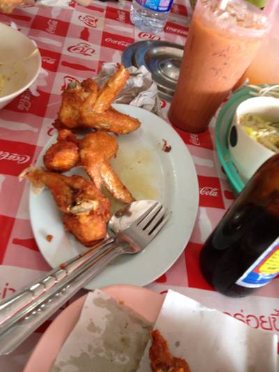 ร้านอาหาร ร้านขนมจีนโกจ้อยไก่ทอด