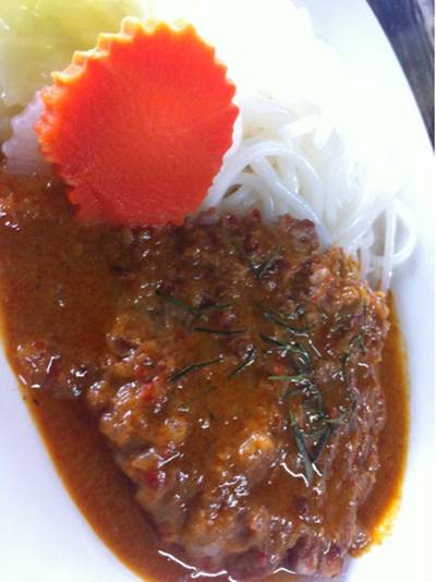 ขนมจีนเทวดา ที่ ร้านอาหาร ขนมจีนเทวดา & สเต็ก พระราม 2