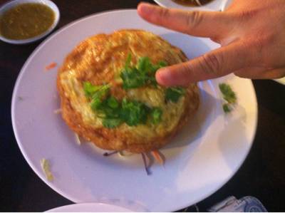 ไข่คอนโด ที่ ร้านอาหาร ช่อชะมวง