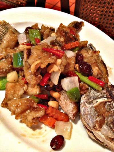 ปลาแปดรส ที่ ร้านอาหาร Cafe Classique