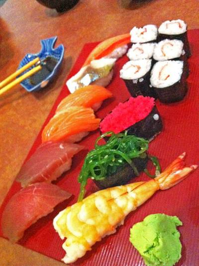 ซูชิรวม  ที่ ร้านอาหาร yokoso