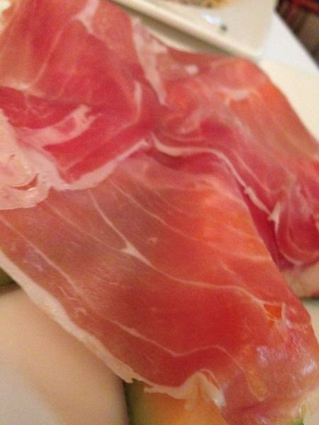 parma ham melon ที่ ร้านอาหาร La Villa หัวหิน