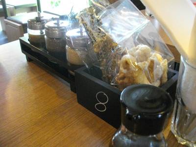 หนังปลากรอบกับแคบหมู ที่ ร้านอาหาร เล่นเส้น K-Village