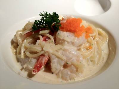 สปาเก็ตตี้วอดก้า Spaghetti alla Vodka ที่ ร้านอาหาร Spaghetti Factory Central World