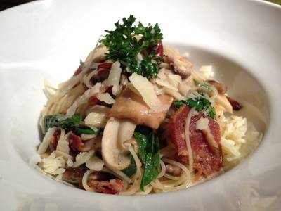Capellini Yoyo ที่ ร้านอาหาร Spaghetti Factory Central World