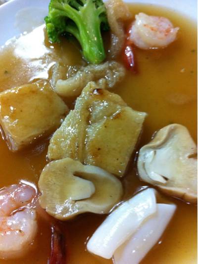 ราดหน้่าฮ่องกงทะเล ที่ ร้านอาหาร Oishi Buffet พหลโยธิน