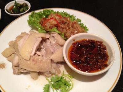 ไก่แช่เหล้า..อร่อยดีค่ะ ที่ ร้านอาหาร เจี่ยท้งเฮง