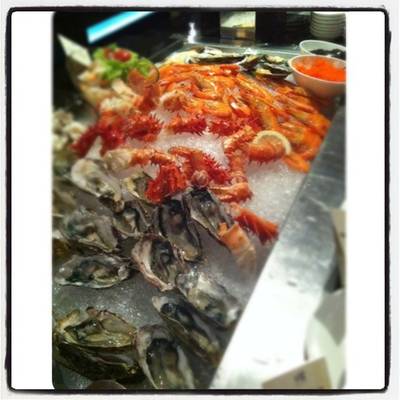 โซนปูและหอย ที่ ร้านอาหาร Vie Dining