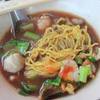 บะหมี่หมูน้ำตก  ที่ ร้านอาหาร ก๋วยเตี๋ยวเรือครูใหญ่