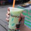 ชาแดงเยลลี่ (แต่ทำไมเขียว!?) ที่ ร้านอาหาร ชานมไข่มุก สตรีวิทย์2
