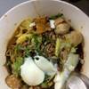 หมี่เหลืองแห้งก็เด็ด ที่ ร้านอาหาร ร้านก๋วยเตี๋ยวหมูน้ำตก (ป้อม)