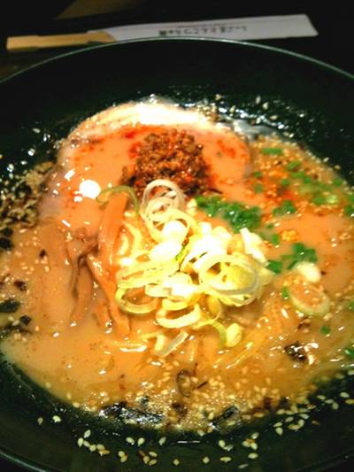 Kara Kara Tonkotsu Ramen ที่ ร้านอาหาร Chabuton Ramen Central Rama 9