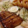 ไก่เจฟเฟอร์กับปลาย่าง 119 บาท อร่อยครับ ที่ ร้านอาหาร Jeffer Steak อุบลราชธานี