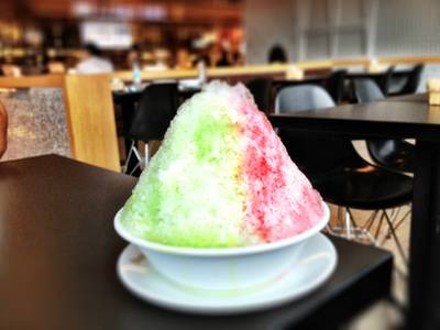 น้ำแข็งใสสิงคโปร์ 50 บาท ชามนี้ ที่ ร้านอาหาร Food Republic Central Rama 9