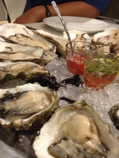 ร้านอาหาร the oyster bar